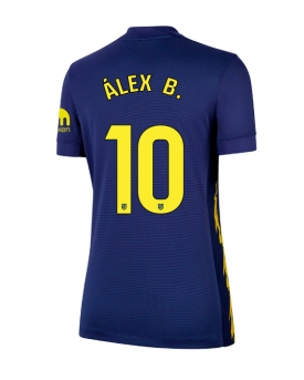 Billige Fotballdrakt Atletico Madrid Alex Baena #10 Replika Bortedrakt Dame 2025-26 Kortermet Billige Fotballdrakt Atletico Madrid Alex Baena #10 Replika Bortedrakt Dame 2025-26 Kortermet